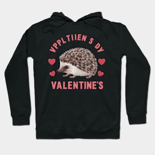 Valentine's Day - Hedgehog - Sublimation Design Download PNG - DTF Digital File Download - Shirts Mugs Tumblers EmmePrintCo (2) Hoodie